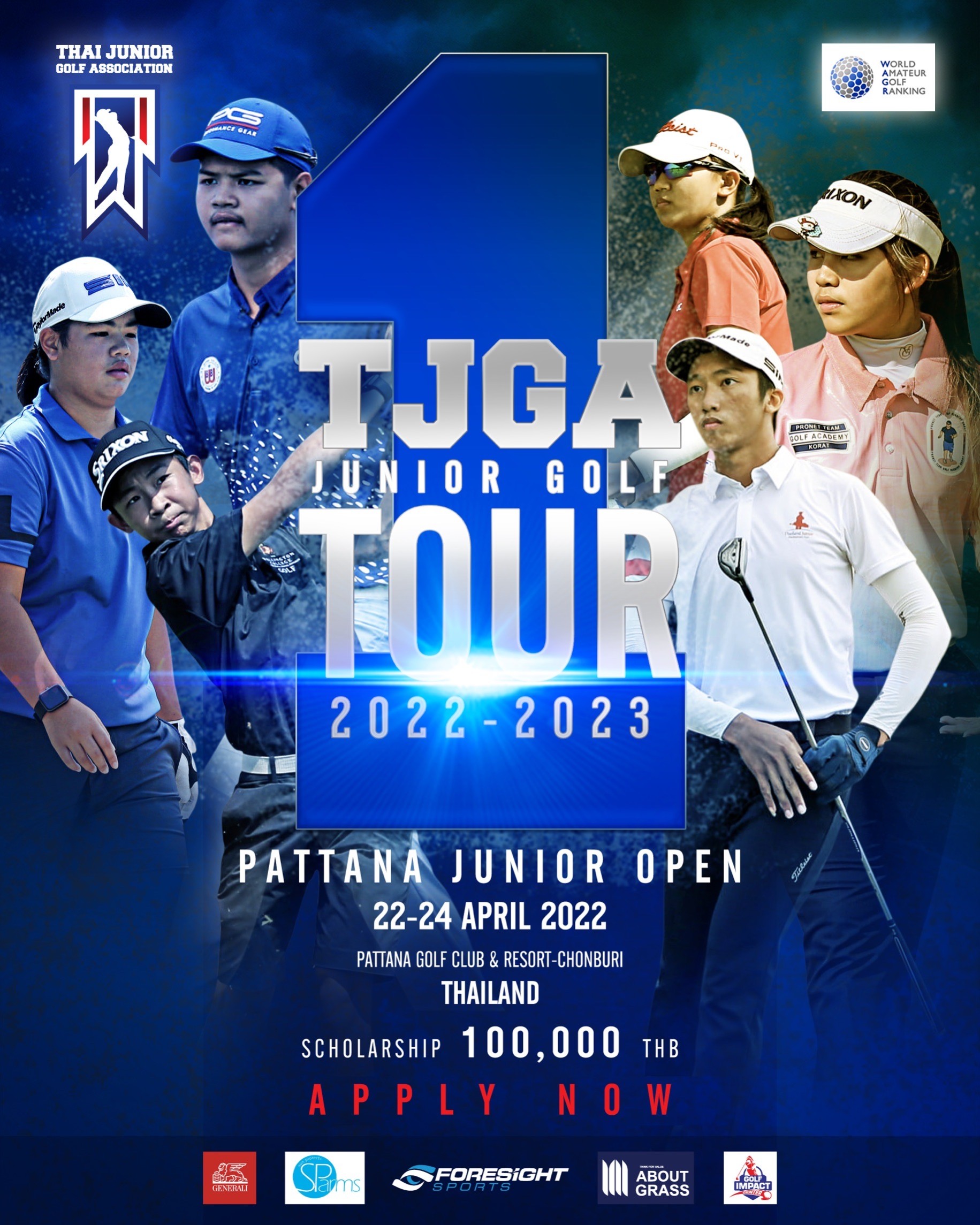 Junior Golf Tournament  A Counting Event WAGR World Amateur Golf Ranking from TJGA