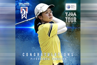 Congratulations New WAGR Member from TJGA Pitchayapa Pungpho Winner TJGA TOUR Rancho Charnvee Junior Championship