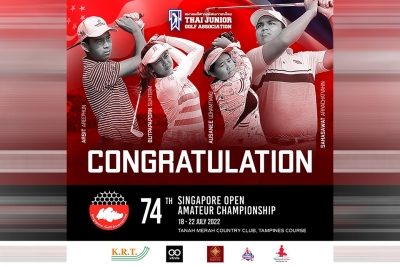 TJGA TEAM From Thai Junior Golf Association Thailand