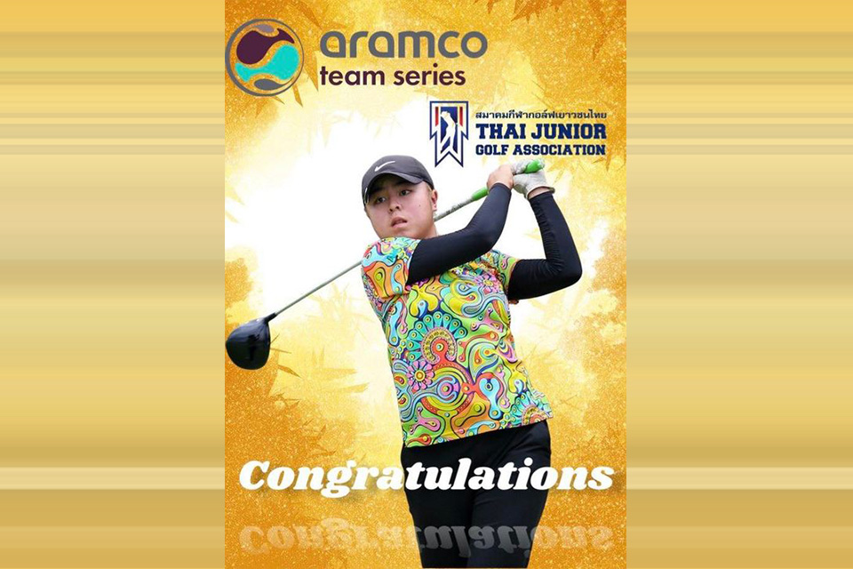Thai Junior Golf Association Would like to say Thank you for organizing the Ladies European Tour Professional Golf Tournament.